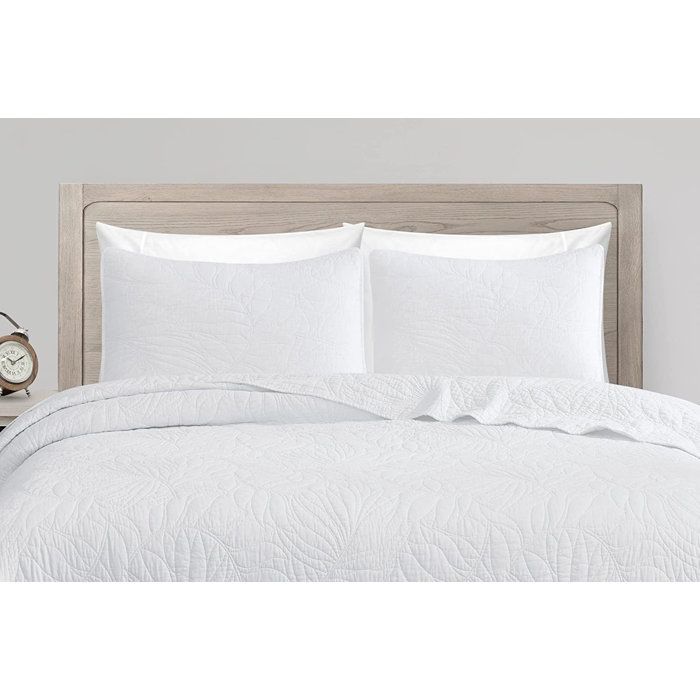 Chezmoi Collection Linden 100 Cotton Quilt Set & Reviews Wayfair